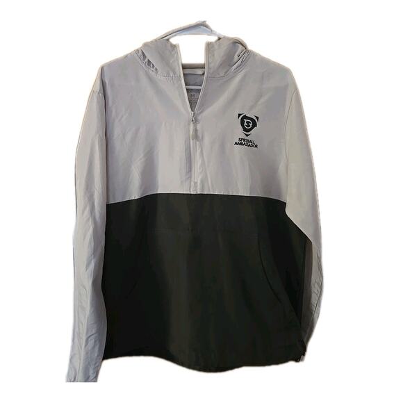 Official Spikeball Quarterzip Jacket Palmer Cash Exclusive Size M- Windbreaker - Picture 1 of 5